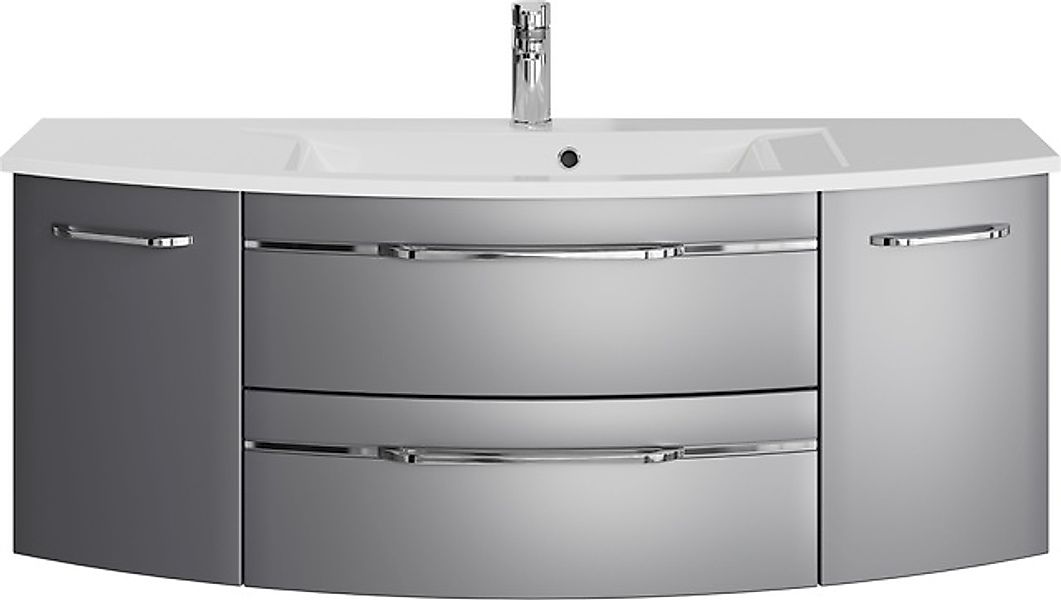 Saphir Waschtisch »Serie 7045 Mineralmarmor-Waschtisch und Unterschrank, 13 günstig online kaufen