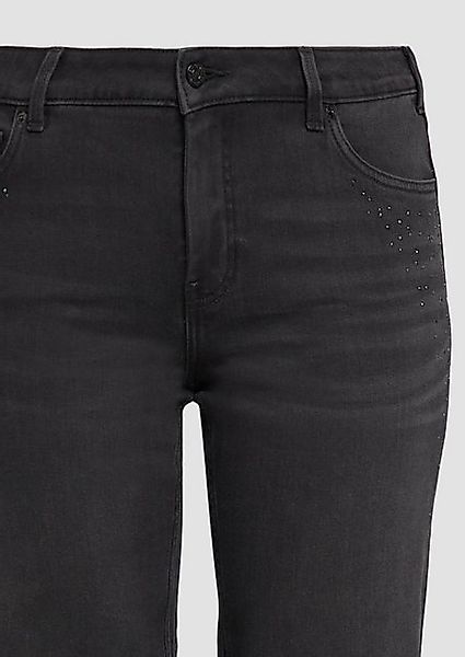 s.Oliver 5-Pocket-Jeans Jeans / Straight Fit / Mid Rise / Straight Leg / mi günstig online kaufen