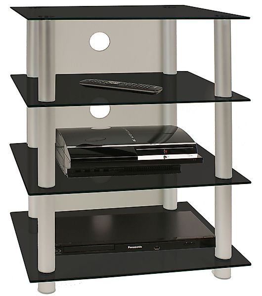 VCM TV-Rack Hifi Möbel Rack Alu günstig online kaufen