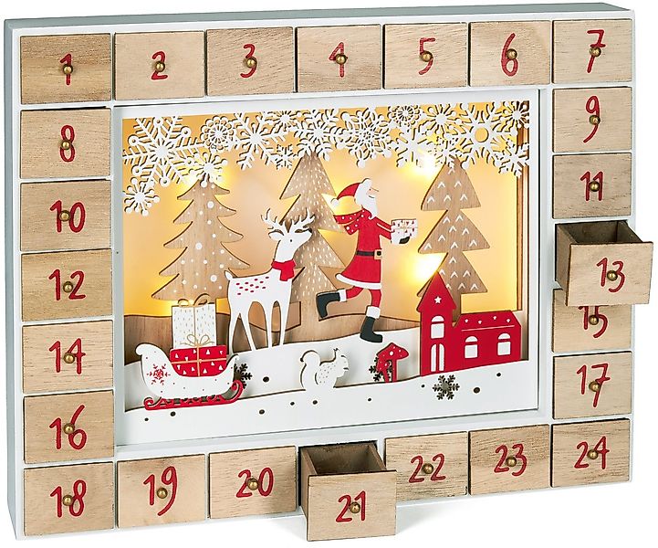 BRUBAKER befüllbarer Adventskalender Weihnachtskalender zum Befüllen - Kale günstig online kaufen
