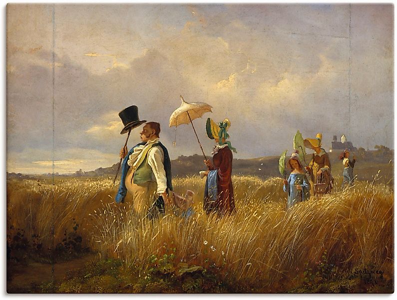 Artland "Der Sonntagsspaziergang. 1841" Gruppen & Familien 1 Stk. tlg. auf günstig online kaufen