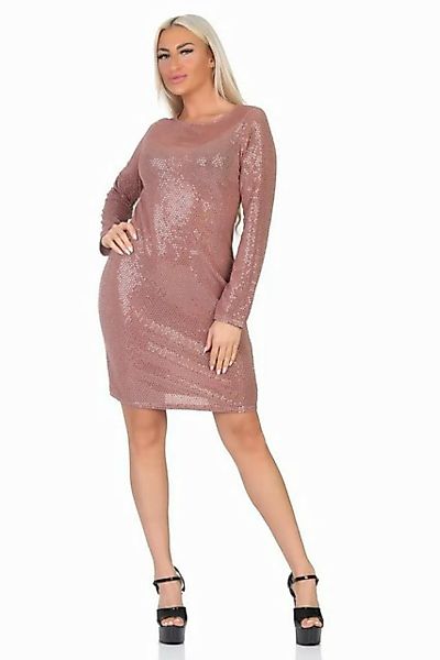 PM SELECTED Minikleid PM-86 (Elegantes Abend Jersey Minikleid Festliches Pa günstig online kaufen