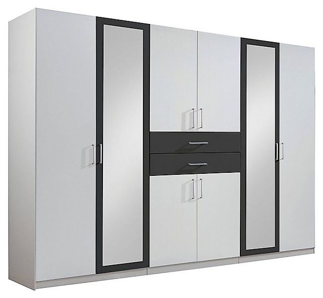 Wimex Kleiderschrank Diver (Türen, Spiegeltüren, Schubladen, Böden, Kleider günstig online kaufen