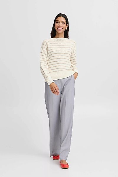 b.young Strickpullover "Strickpullover BYNAGLA STRIPED JUMPER -" günstig online kaufen