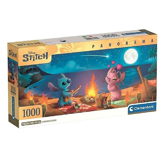 Clementoni® Puzzle Disney Stitch Panorama puzzle 1000pcs, Puzzleteile günstig online kaufen