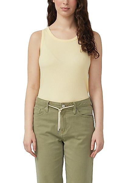s.Oliver Tanktop in Rippoptik, Regular Fit, Rundhalsausschnitt günstig online kaufen