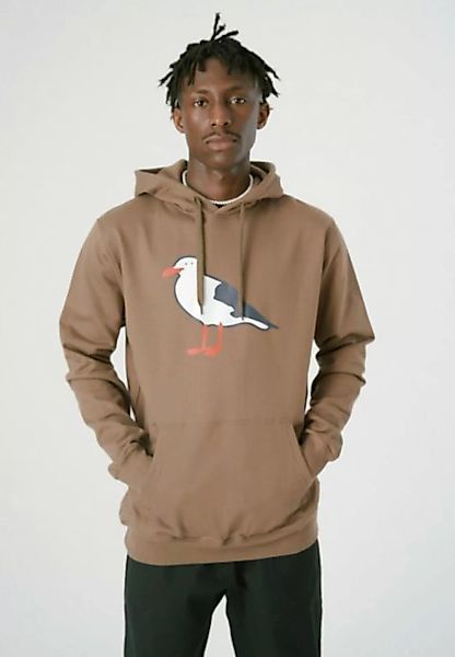 Cleptomanicx Kapuzensweatshirt OG Gull mit trendigem Frontprint günstig online kaufen