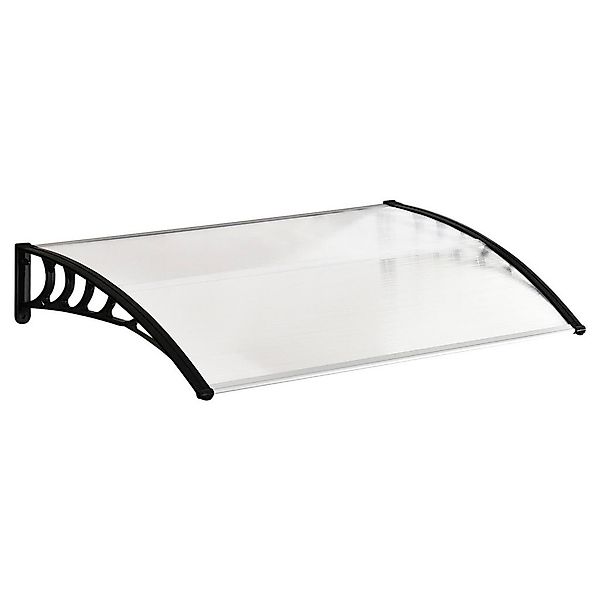 Outsunny Vordach weiß B/H/L: ca. 150x90x25 cm günstig online kaufen