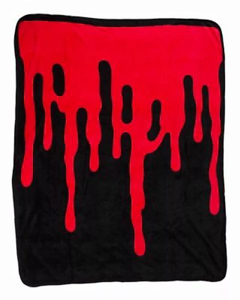 Kuschelweiche Blutbad Tagesdecke Dekofiguren schwarz günstig online kaufen