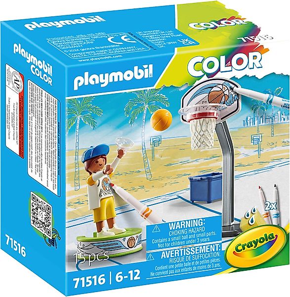 Playmobil® Skater mit Basketball (71516), Color günstig online kaufen