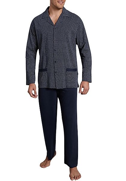 GÖTZBURG Pyjama Manhattan (2 tlg) Rautenmuster, günstig online kaufen