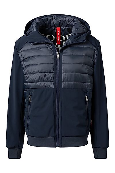Joop Jeans Kapuzenfleecejacke Joel aus Materialmix günstig online kaufen