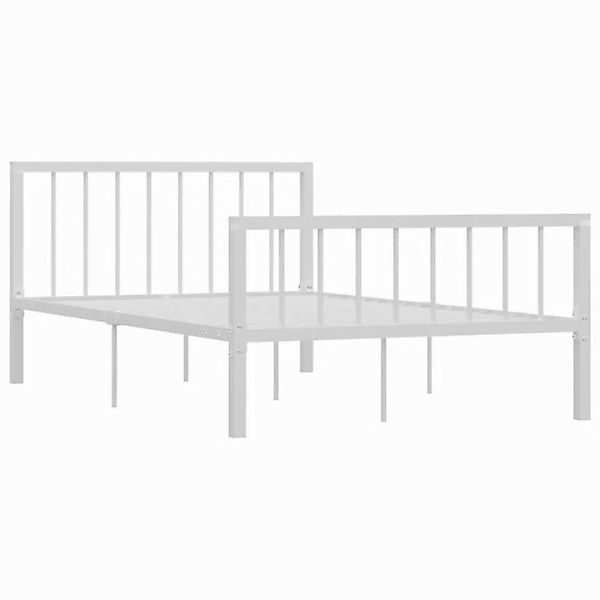 vidaXL Bettgestell Schwarz Metall 120x200 cm Modell 4618339 günstig online kaufen