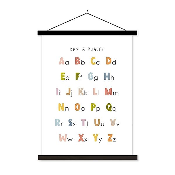 MuchoWow Poster Pädagogisch - Alphabet lernen günstig online kaufen