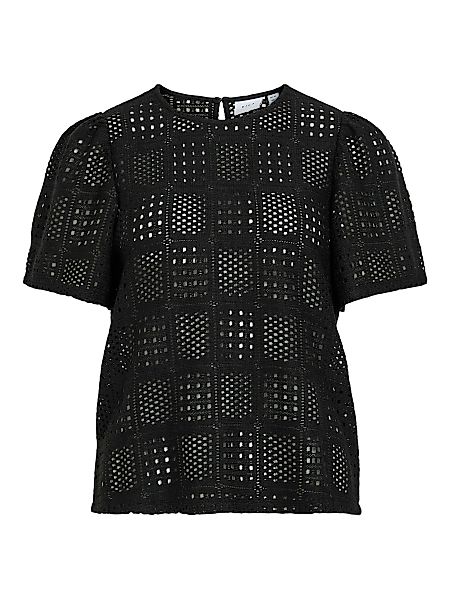 Vila Blusenshirt Modische Bluse mit Gelochtem günstig online kaufen