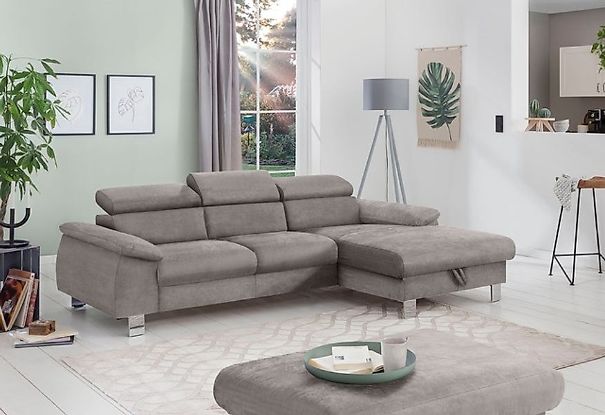 COTTA Polstergarnitur »Komaris L-Form, B: 242 bzw. 100 cm (Set: Ecksofa & H günstig online kaufen