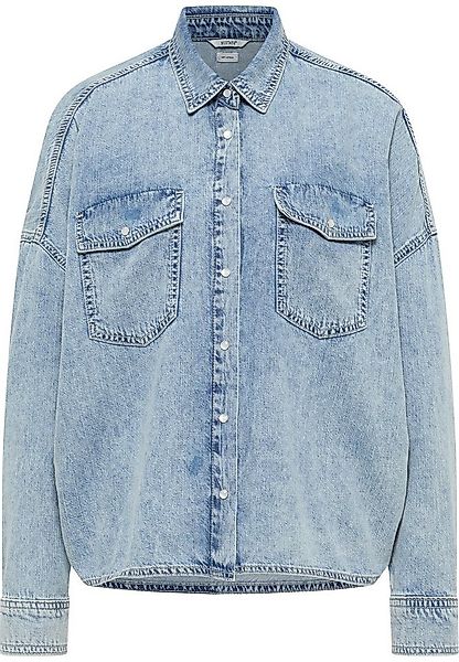 MUSTANG Langarmbluse Damen Style Ruby Pockets günstig online kaufen