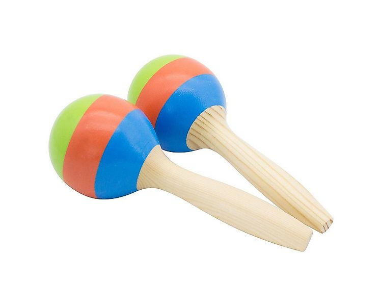 GICO Spielzeug-Musikinstrument Maracas aus Holz – 1 Paar für Kinder, Musikg günstig online kaufen