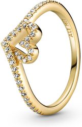 Pandora Fingerring Pandora Timeless Wishbone Funkelndes günstig online kaufen