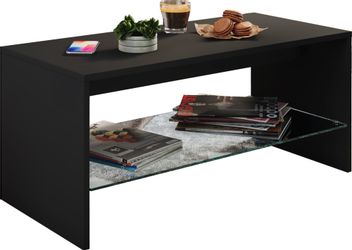 VCM Couchtisch Holz Sofatisch Couchtisch Glas günstig online kaufen