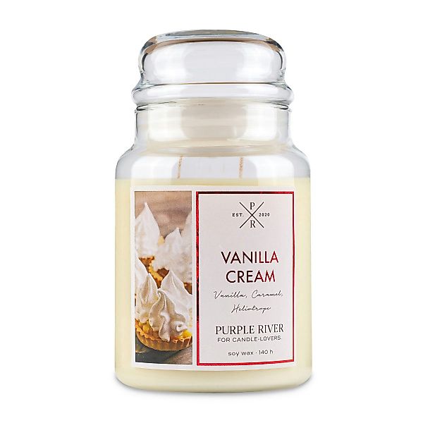 Purple River Duftkerze Vanilla Cream - günstig online kaufen