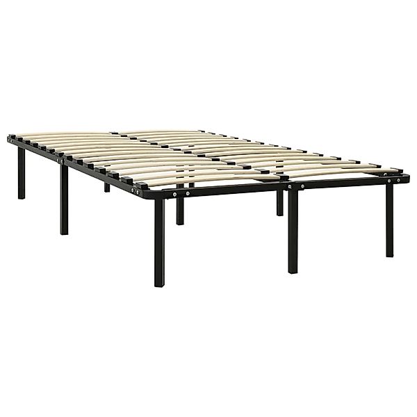 vidaXL Bettgestell Schwarz Metall 120x200 cm Modell 5618449 günstig online kaufen