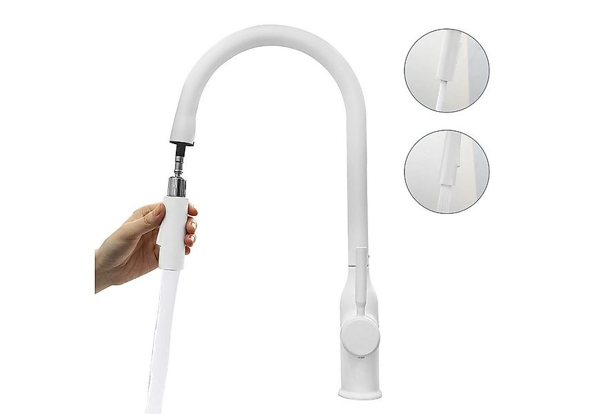 SEHAUSEU Küchenarmatur Wasserhahn Küche Bad Spültischarmatur Waschtischarma günstig online kaufen