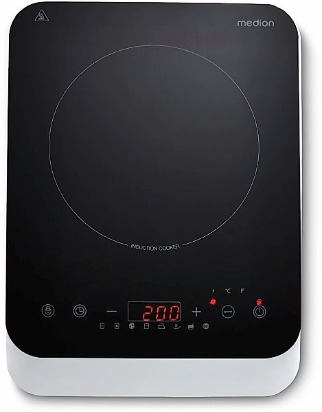 Medion Einzel-Induktionskochplatte "MD 18490, 2000 W Induktionsleistung, au günstig online kaufen