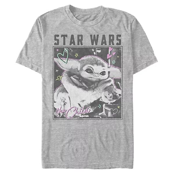 Star Wars - The Mandalorian - The Child Doodle Photo - Männer T-Shirt günstig online kaufen