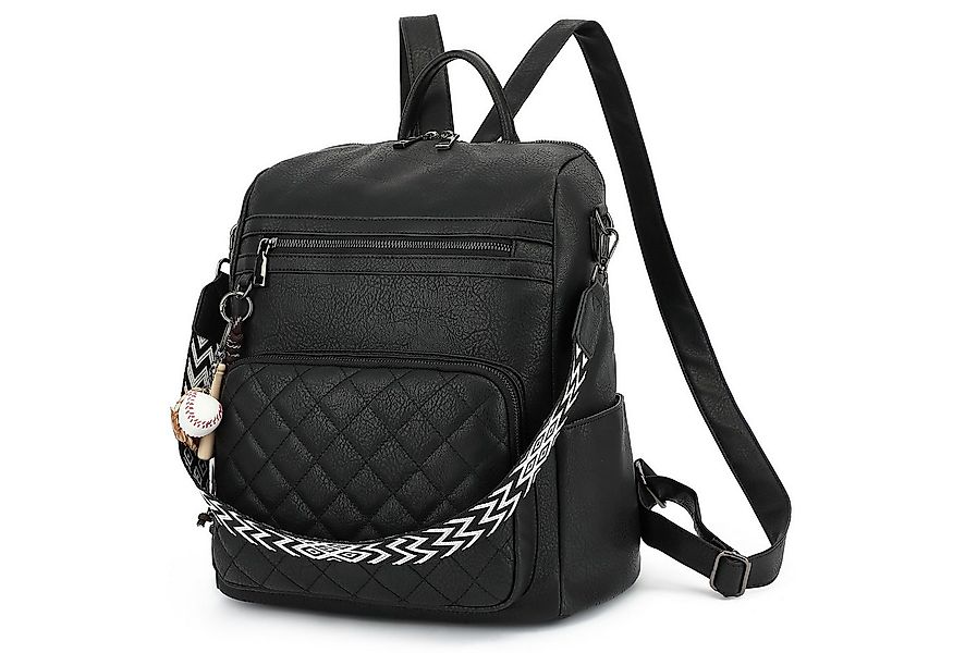 TAN.TOMI Cityrucksack Damen Rucksack Wasserdicht Anti-Diebstahl PU Mode Rei günstig online kaufen