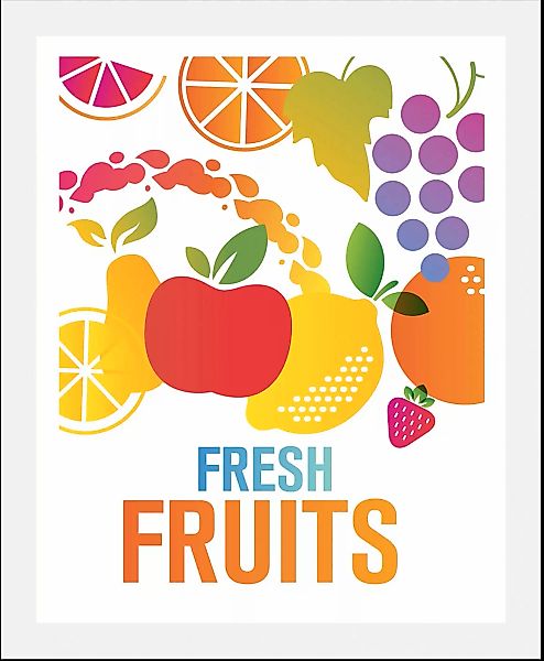 queence Bild "Fresh Fruits", (1 St.), gerahmt günstig online kaufen