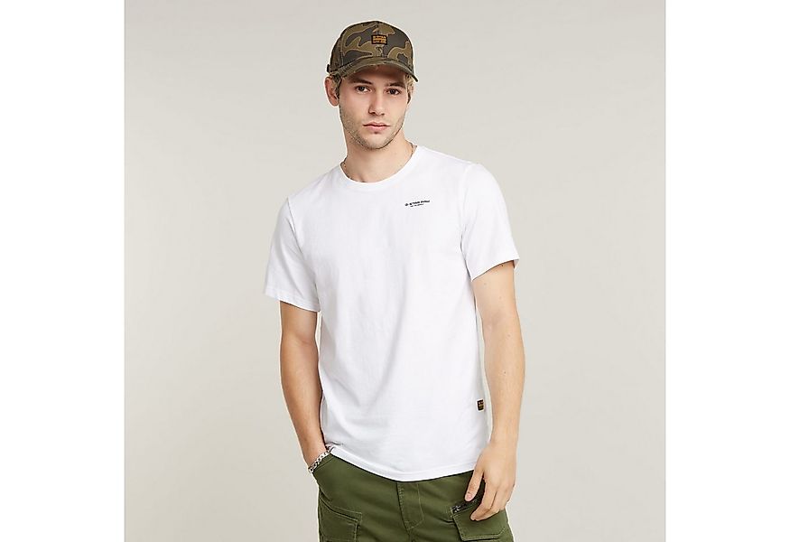 G-STAR T-Shirt Slim Base mit Rundhals, Baumwollmix günstig online kaufen