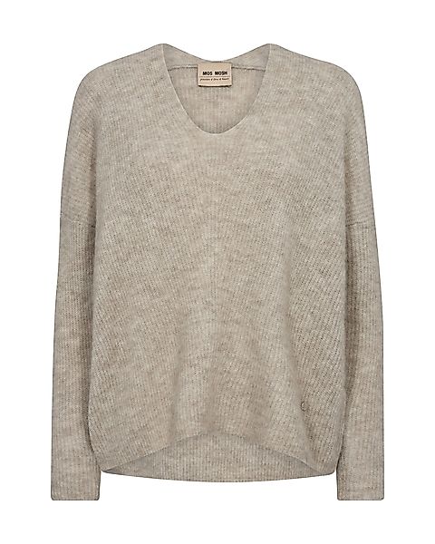 Mos Mosh Strickpullover MMThora V-Neck Knit günstig online kaufen