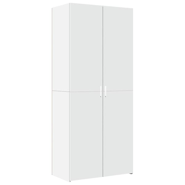 vidaXL Highboard Weiß 80x42,5x185 cm Holzwerkstoff 3281434 günstig online kaufen