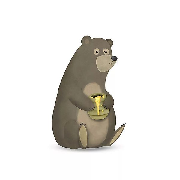 Komar Wandbild Cute Animal Bear Tiere B/L: ca. 30x40 cm günstig online kaufen