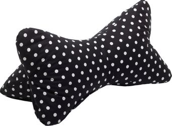 herbalind Nackenkissen "Leseknochen Schwarz mit Punkten 5807" günstig online kaufen