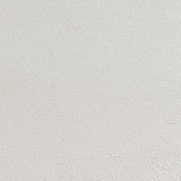 A.S. Creation Vliestapete Uni Putzoptik 10,05 m x 0,53 m Weiß-Beige FSC® günstig online kaufen