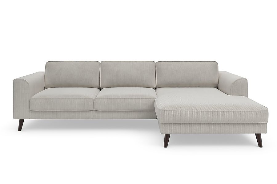 TRENDMANUFAKTUR Ecksofa »Lumber Jack, elegantes Designsofa, zeitlos modern, günstig online kaufen