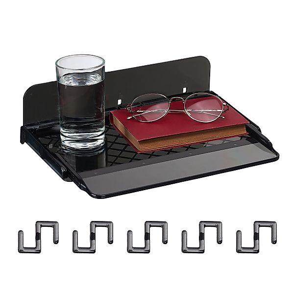 relaxdays Nachtkonsole Ausziehbarer Betttisch günstig online kaufen