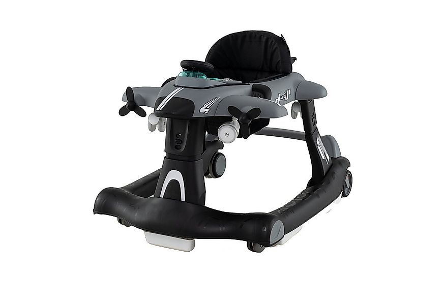 COSTWAY Lauflernhilfe, 6 in 1 mit abnehmbarer Spieluhr, Licht, ab 6 Monaten günstig online kaufen