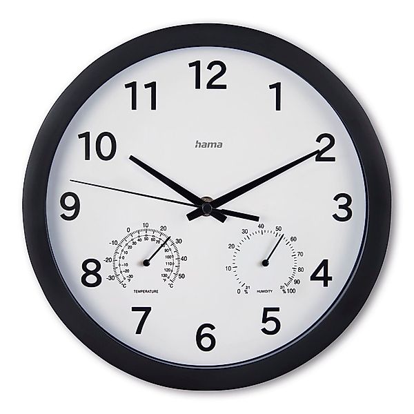 Hama Wanduhr Wanduhr "Malta", Ø 25 günstig online kaufen