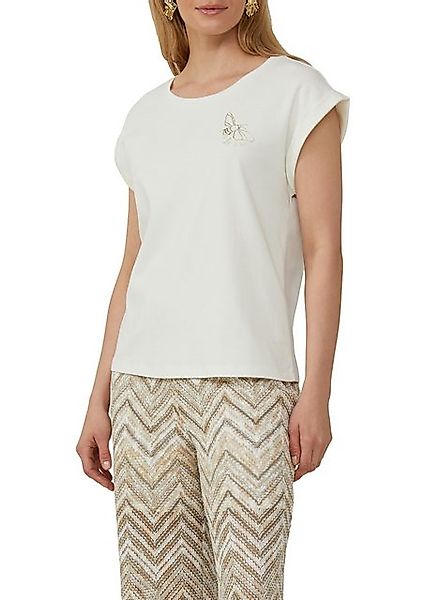 s.Oliver BLACK LABEL T-Shirt mit Motiv Print günstig online kaufen
