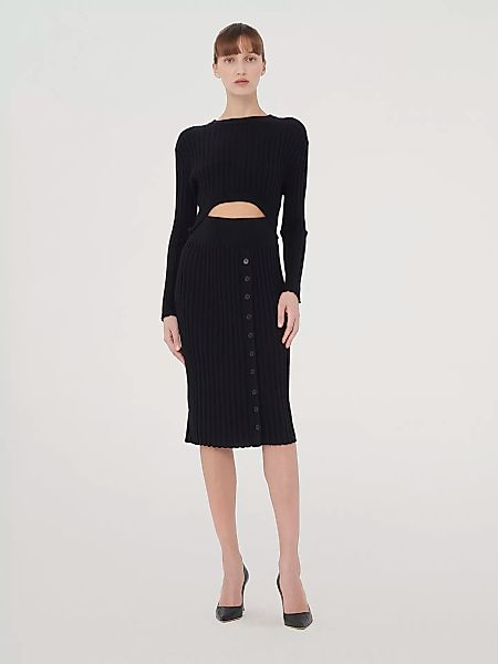 Wolford - Merino Detach Dress, Frau, black, Größe: M günstig online kaufen