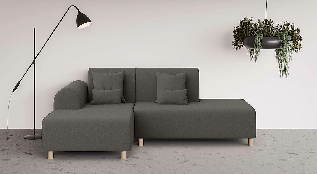 OTTO home Ecksofa "Suyala" L-Form mit Hocker günstig online kaufen