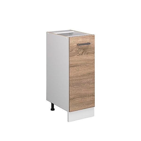 Vicco Apothekerschrank R-Line Medizinschrank für die Küche Sonoma/Weiß 30 c günstig online kaufen