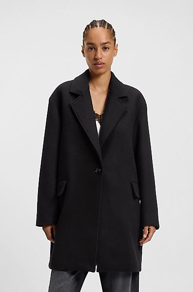 BOSS ORANGE Kurzmantel "Calesara Premium Damenmode", in gerader Passform, W günstig online kaufen