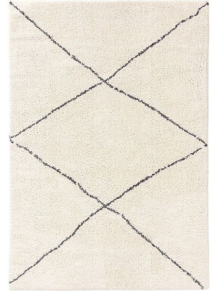 benuta Hochflor-Teppich Benno, rechteckig, Höhe: 21 mm, Kunstfaser, Berber, günstig online kaufen