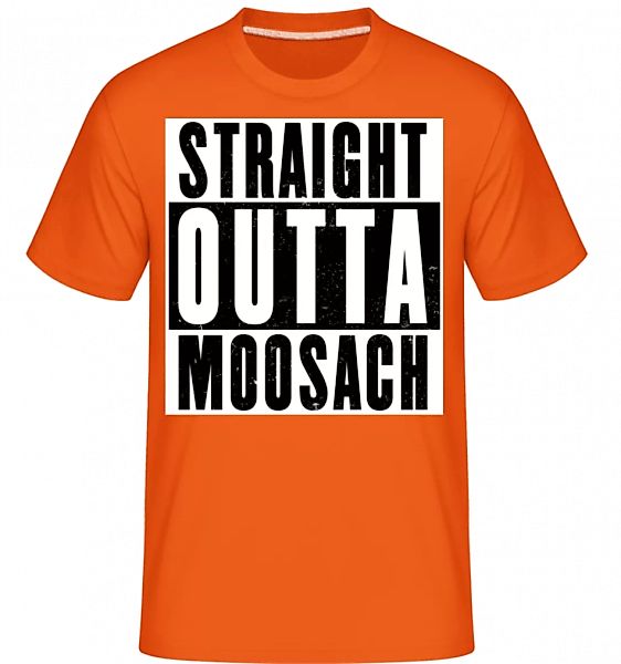 Straight Outta Moosach · Shirtinator Männer T-Shirt günstig online kaufen
