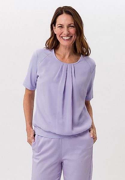 FRANK WALDER T-Shirt im Materialmix günstig online kaufen