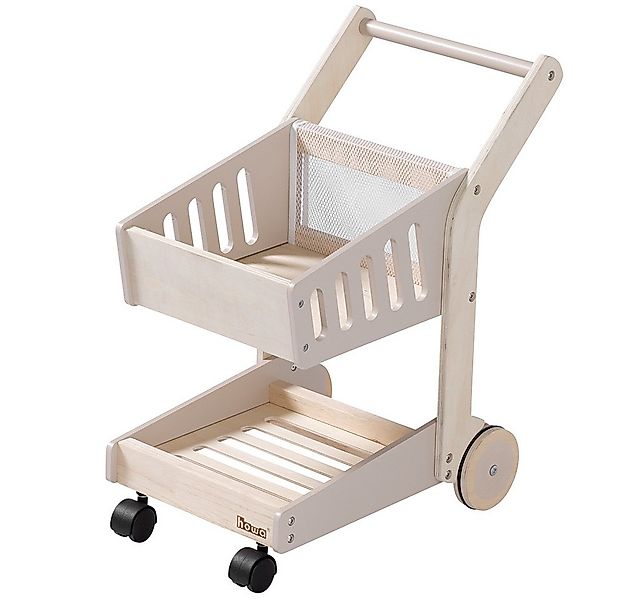 howa Spiel-Einkaufswagen, Spielzeug Einkaufswagen aus Holz– Kaufladen Zubeh günstig online kaufen